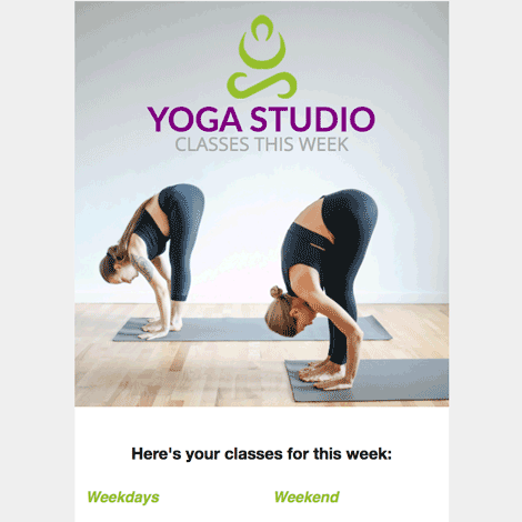Online Yoga Class Event Invite 1